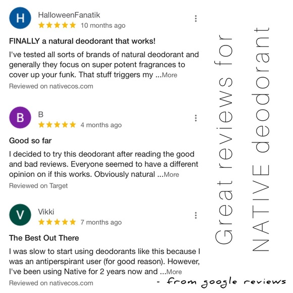 2 Sealed NATIVE natural deodorants lavender & rose, coconut & vanilla - Picture 8 of 8